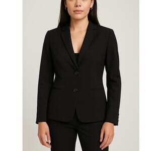 Gap Black Blazer Size 10 Classic Tailored Business